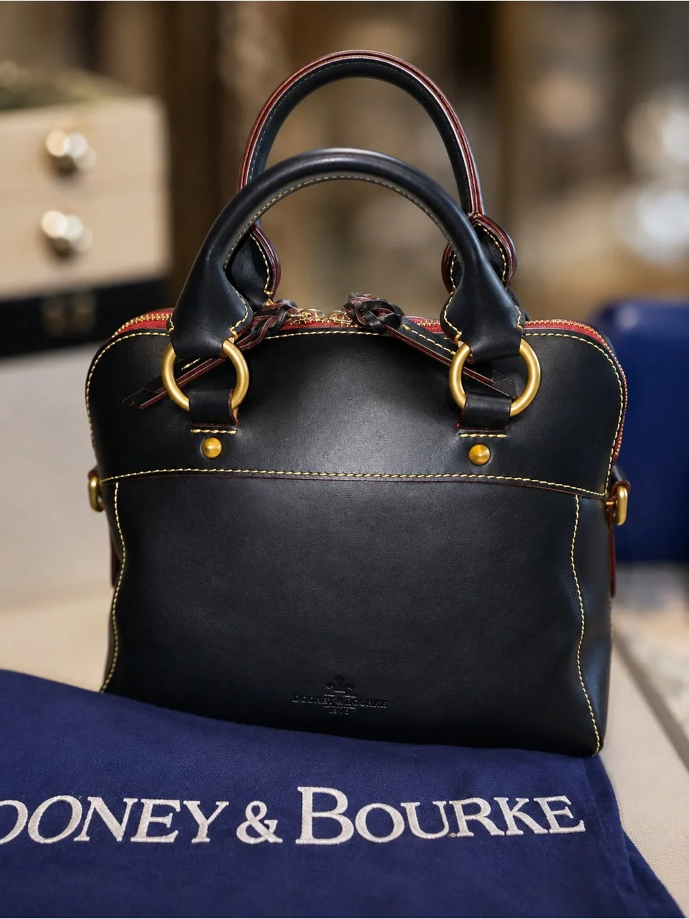 Dooney & Bourke Florentine Cameron Satchel